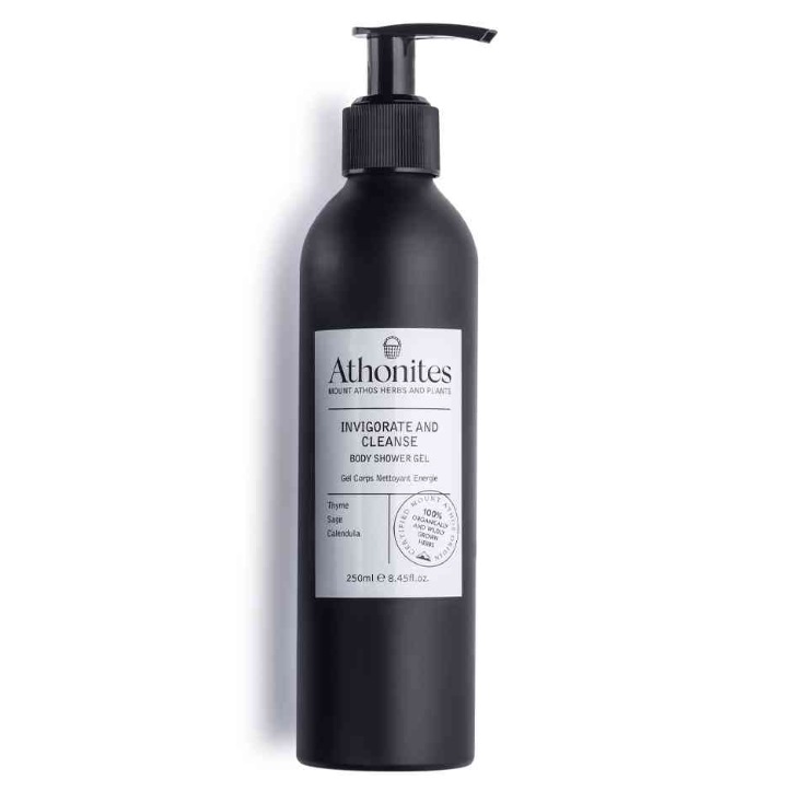 Athonites Invigorate and Cleans Body Shower Gel 250ml